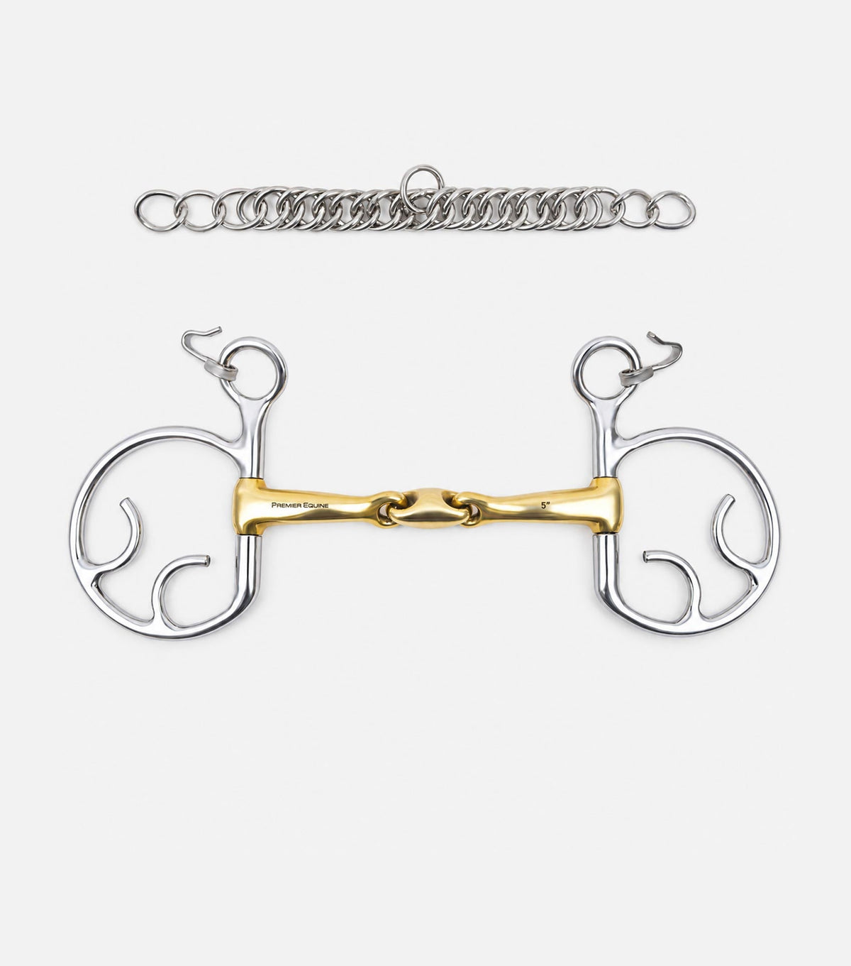 Premier Equine Aurion Kimblewick Double Jointed with Lozenge