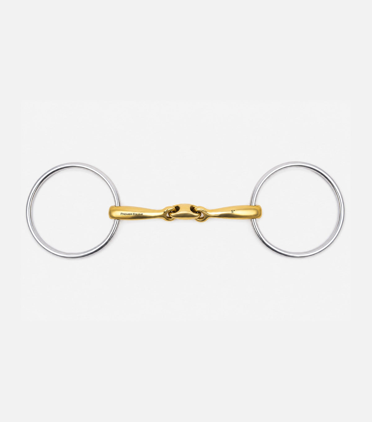 Premier Equine Aurion Large Loose Ring Double Jointed with Lozenge