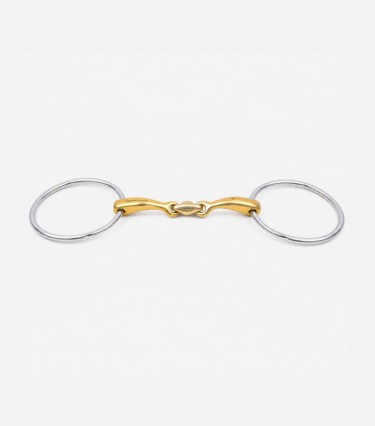 Premier Equine Aurion Large Loose Ring Double Jointed with Lozenge