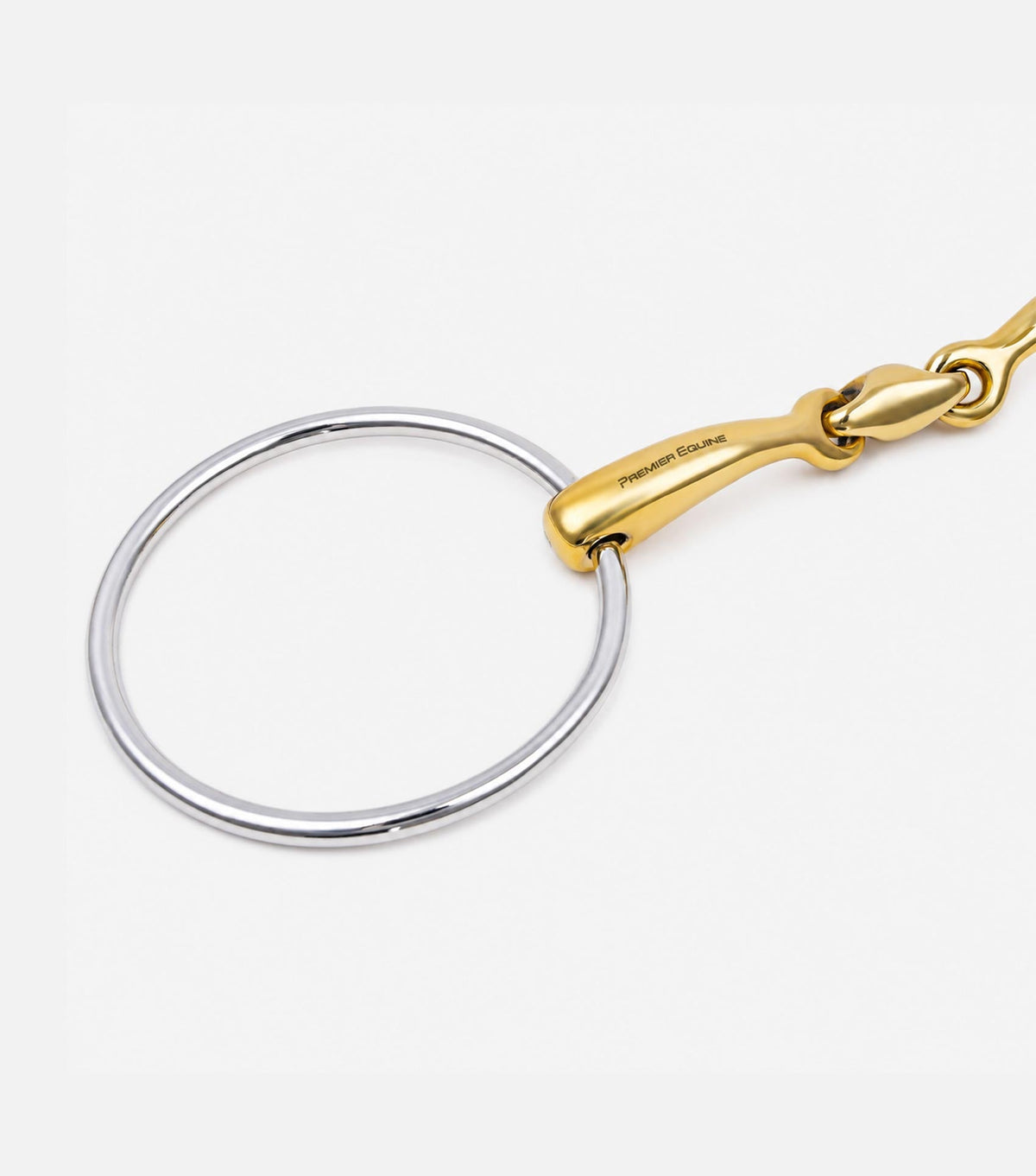 Premier Equine Aurion Large Loose Ring Double Jointed with Lozenge