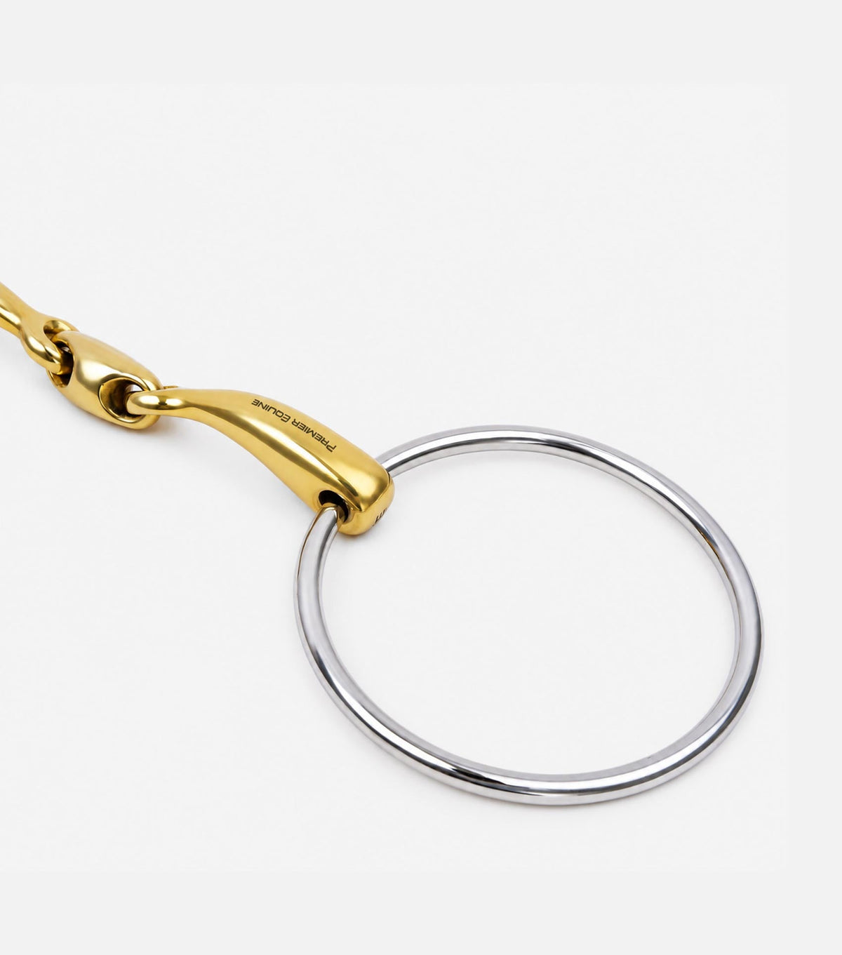Premier Equine Aurion Large Loose Ring Double Jointed with Lozenge