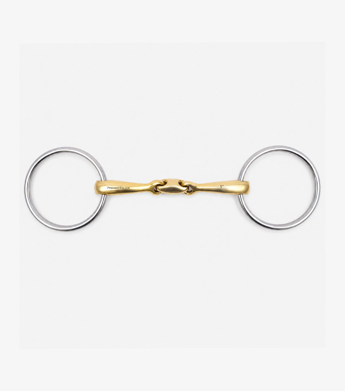 Premier Equine Aurion Loose Ring Double Jointed with Lozenge