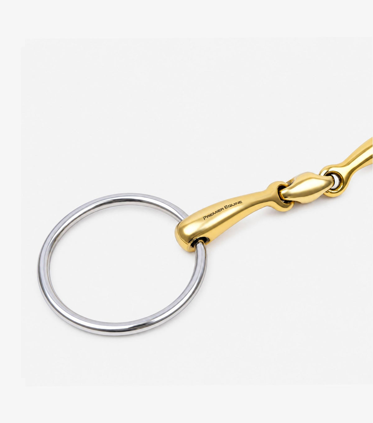 Premier Equine Aurion Loose Ring Double Jointed with Lozenge