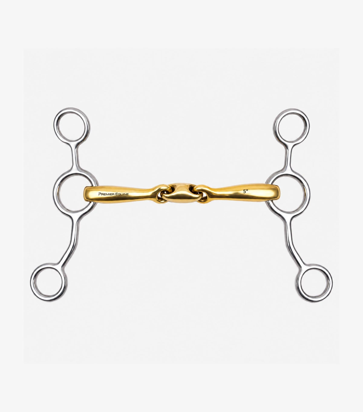 Premier Equine Aurion Tom Thumb Double Jointed with Lozenge