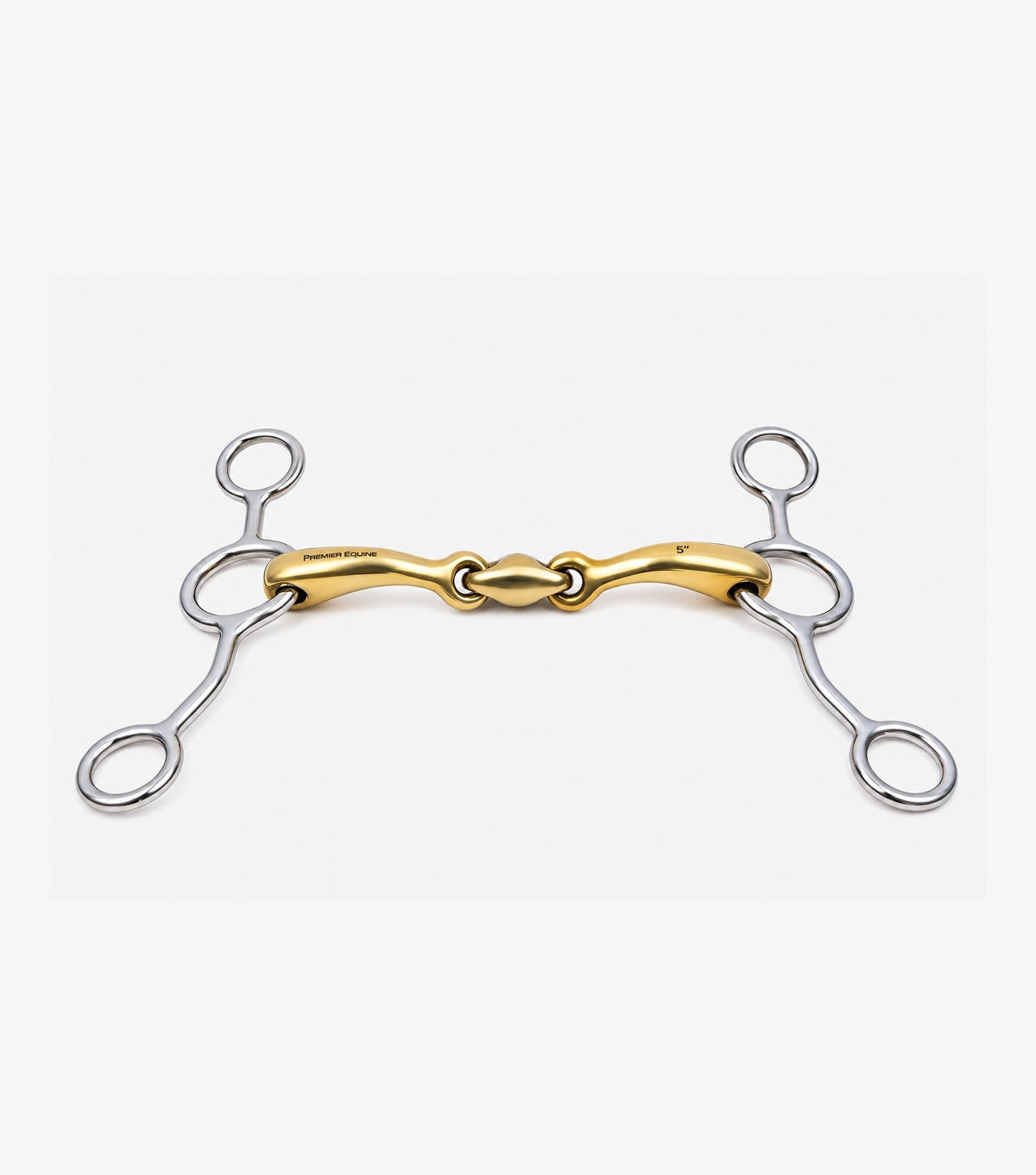 Premier Equine Aurion Tom Thumb Double Jointed with Lozenge