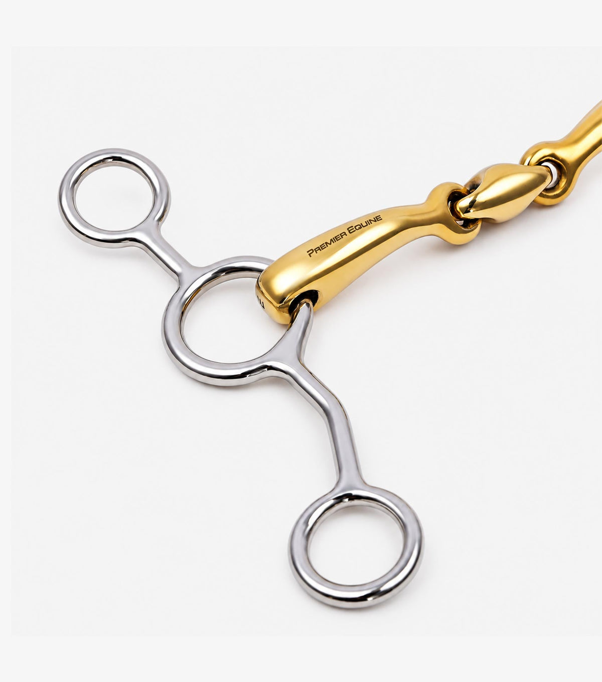 Premier Equine Aurion Tom Thumb Double Jointed with Lozenge