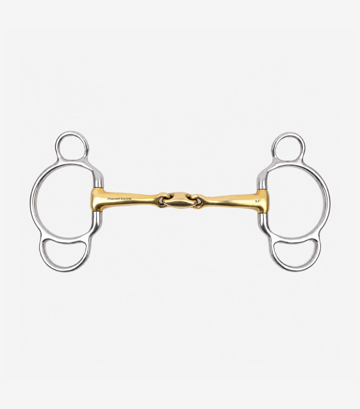 Premier Equine Aurion Universal Fixed Ring Double Jointed with Lozenge