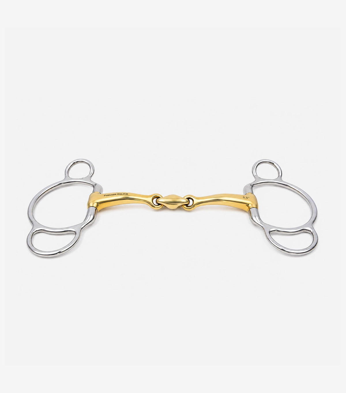 Premier Equine Aurion Universal Fixed Ring Double Jointed with Lozenge