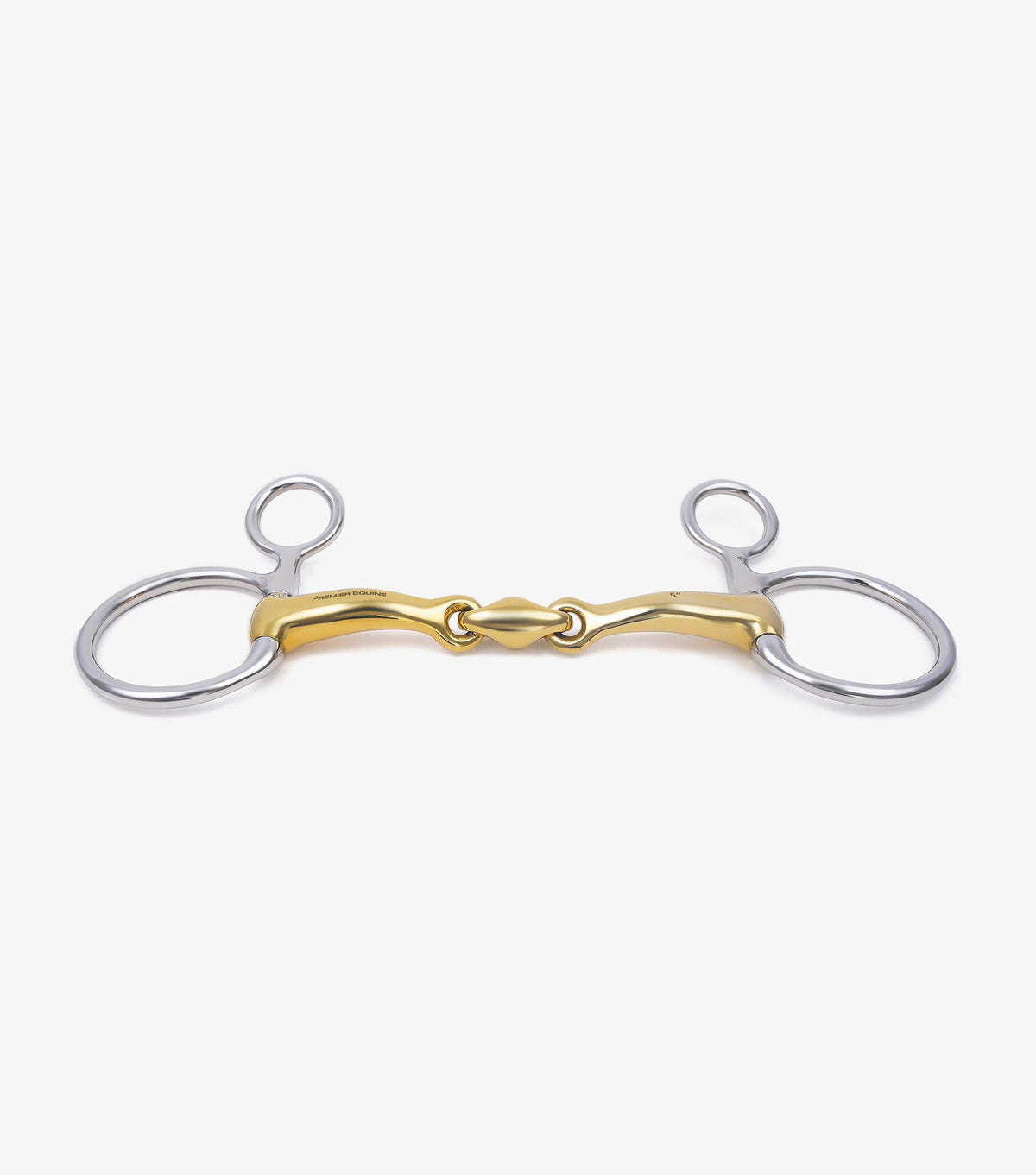 Premier Equine Aurion Hanging Cheek Double Jointed with Lozenge