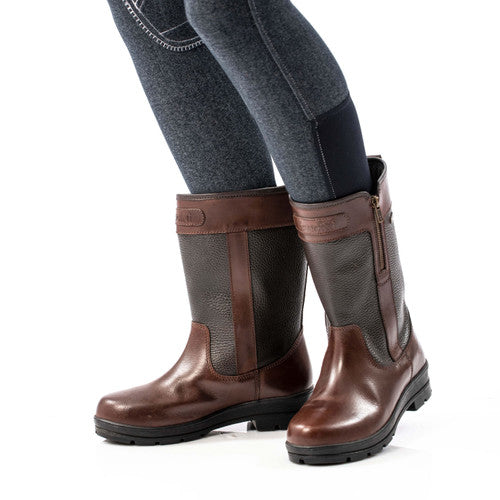 Brogini Abruzzo mid-calf leather country boot