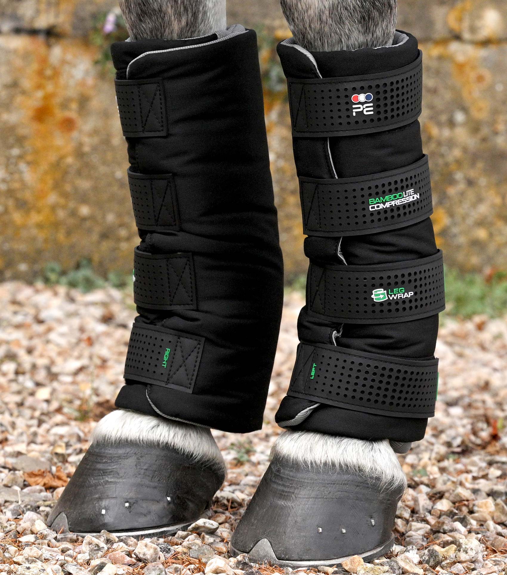 Description:Bamboo-leg wraps:Black_Position:1
