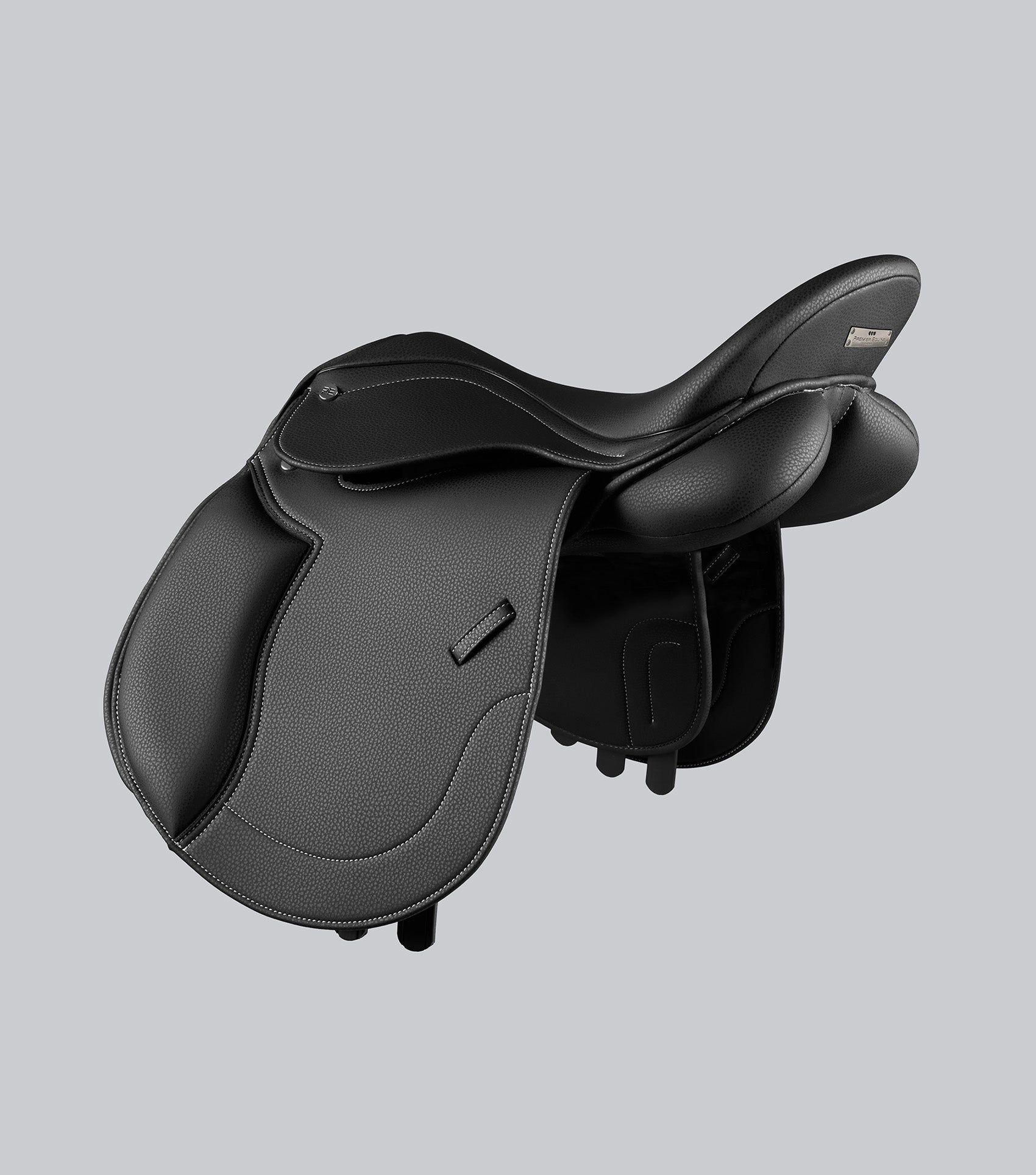 Description:Biarritz Syntethic Pony GP Saddle_Colour:Black_Position:4