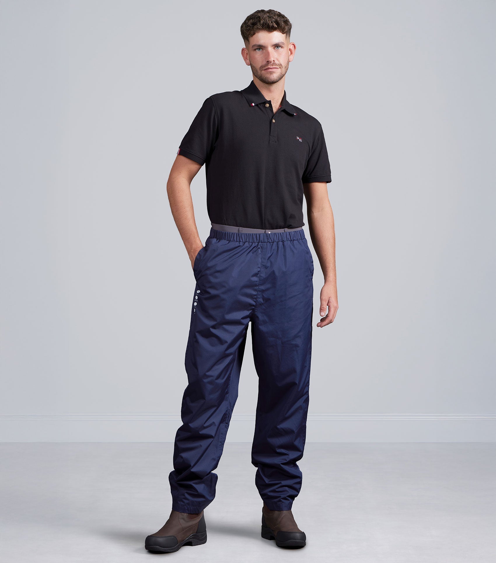 Description:Bronte Men’s Waterproof Trousers Navy_Colour:Navy_Position:1