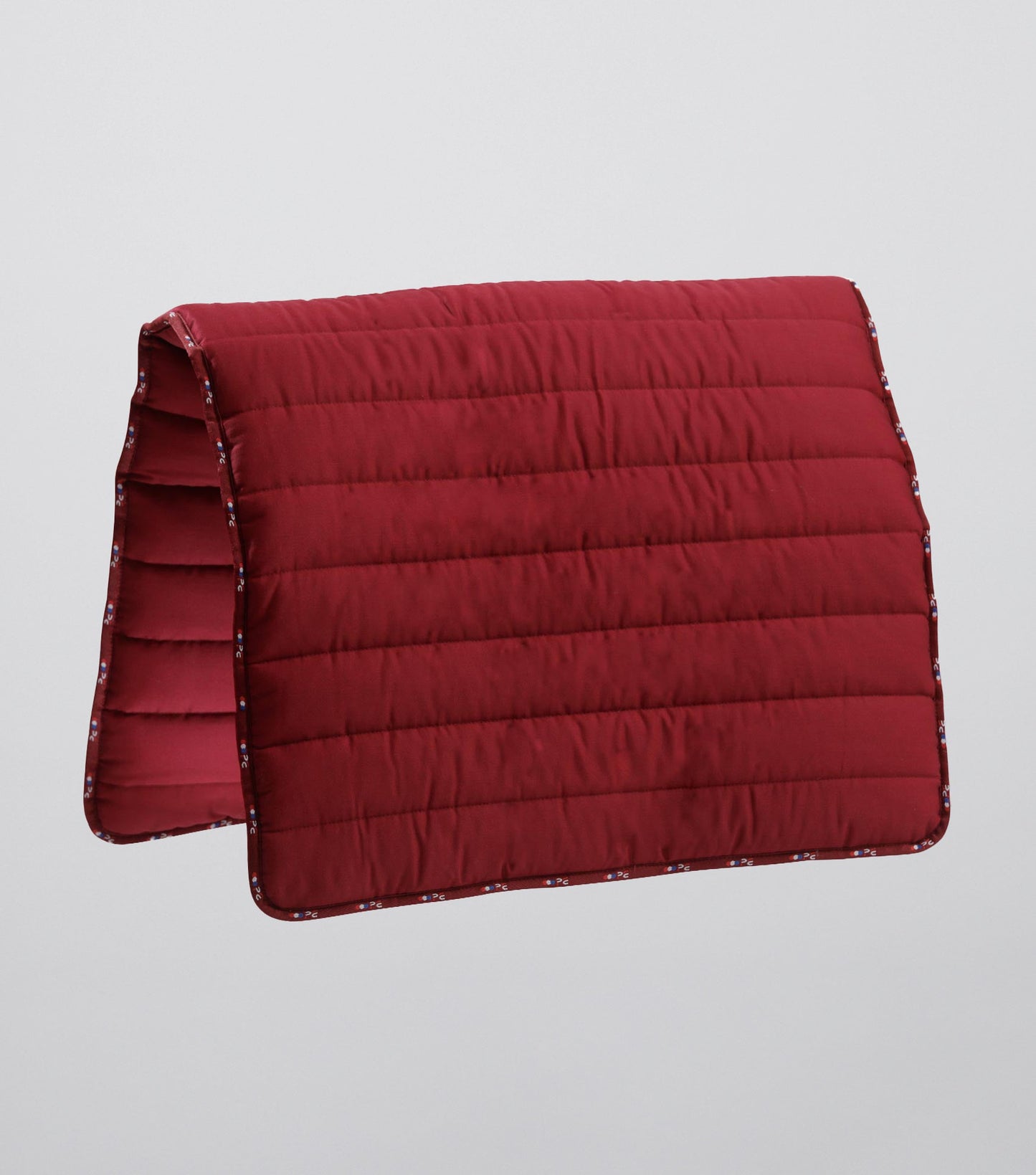 Description:Buster Reversible Saddle Pad_Colour:Burgundy_Position:1