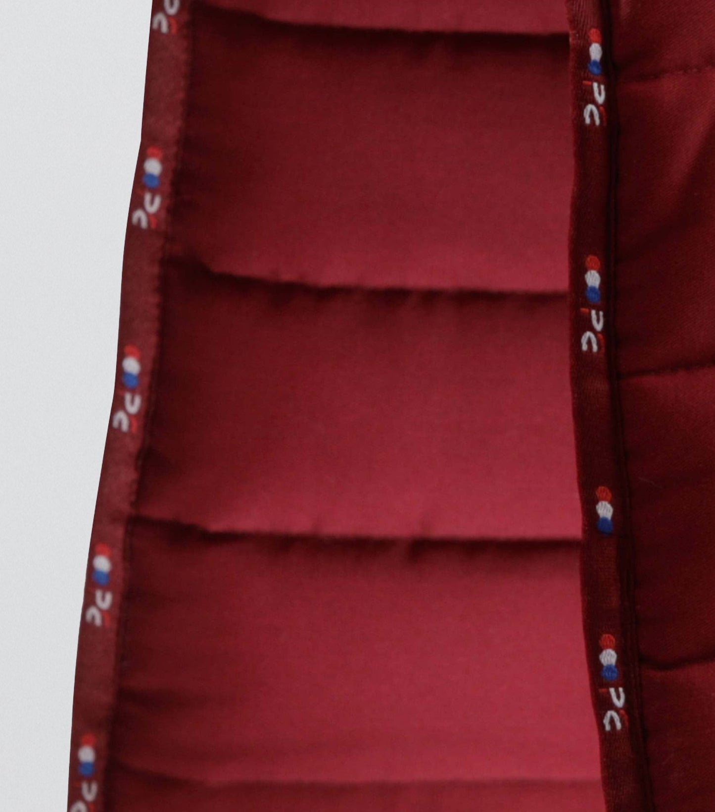 Description:Buster Reversible Saddle Pad_Colour:Burgundy_Position:2