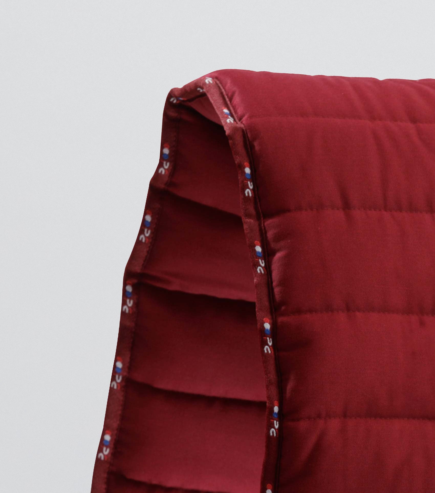 Description:Buster Reversible Saddle Pad_Colour:Burgundy_Position:3