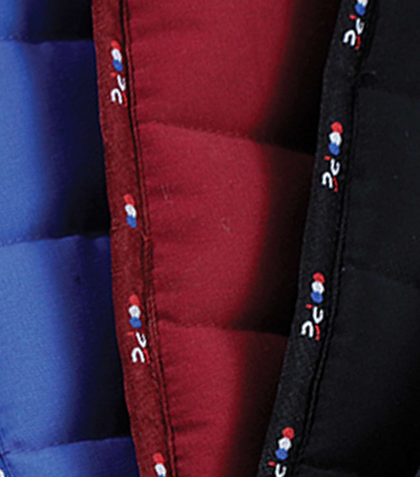 Description:Buster Reversible Saddle Pad_Colour:Burgundy_Position:6