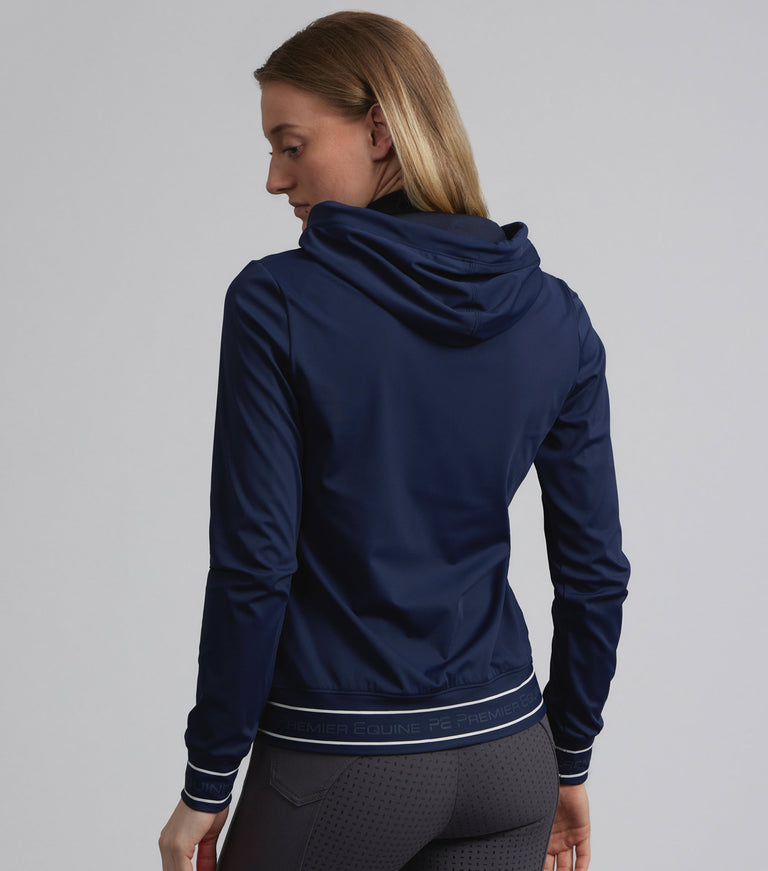 Premier Equine Cadenza Technical Riding Hoodie (Navy)