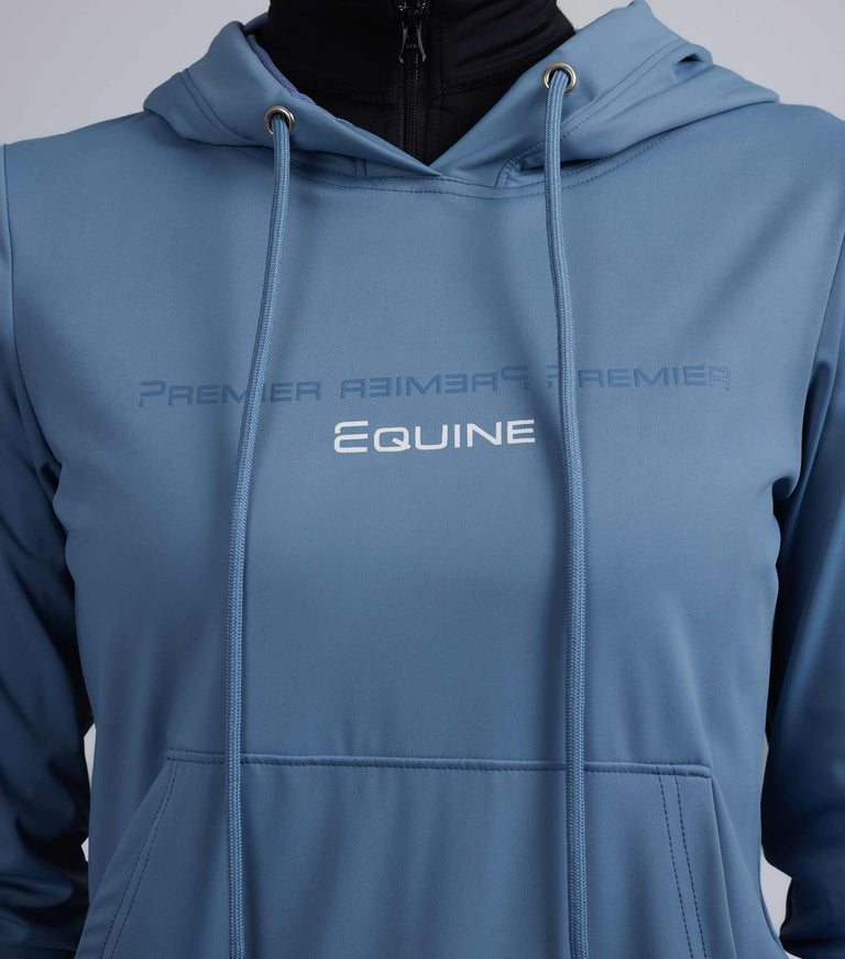 Premier Equine Cadenza Technical Riding Hoodie (San Marino Blue)