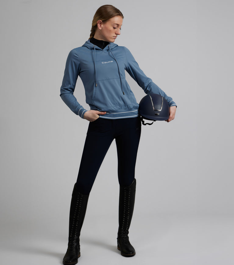 Premier Equine Cadenza Technical Riding Hoodie (San Marino Blue)