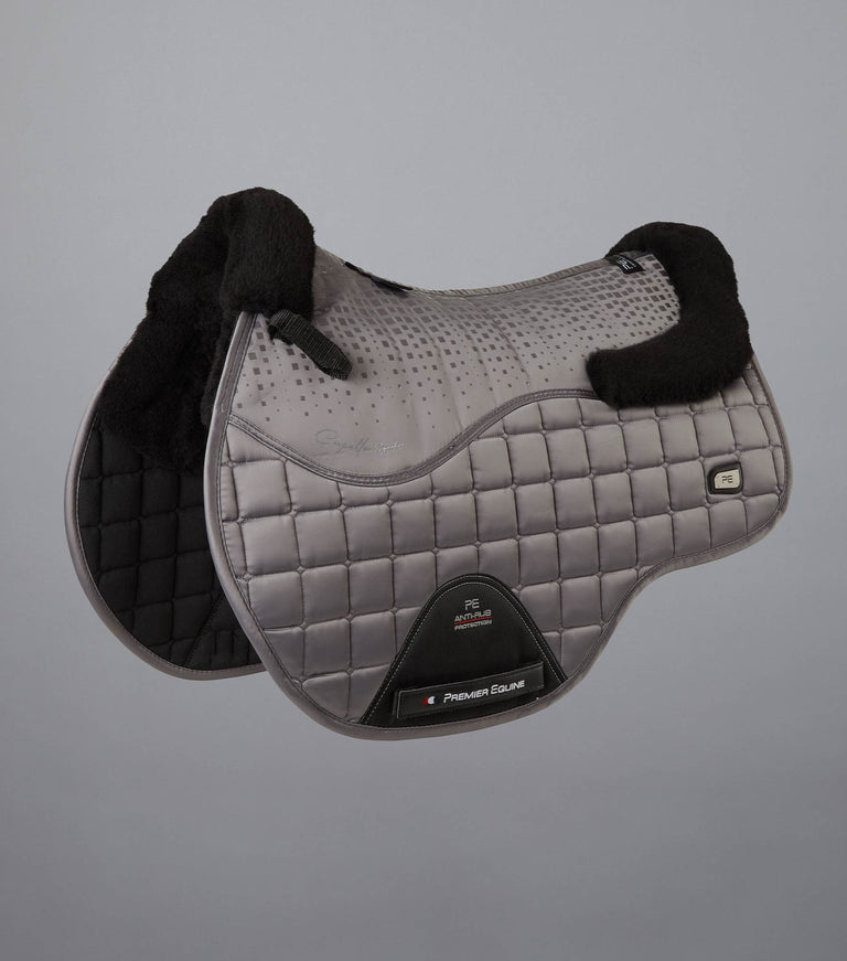 Premier Equine Capella Close Contact Merino Wool GP/Jump Square Saddle Pad