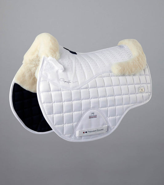 Premier Equine Capella Close Contact Merino Wool GP/Jump Square Saddle Pad