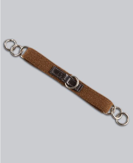 Premier Equine Elastic Curb Strap 3/4" Black