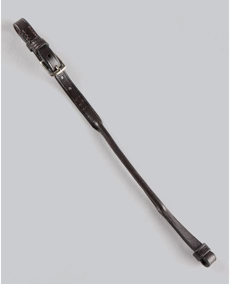 Premier Equine Round Lip Strap Black