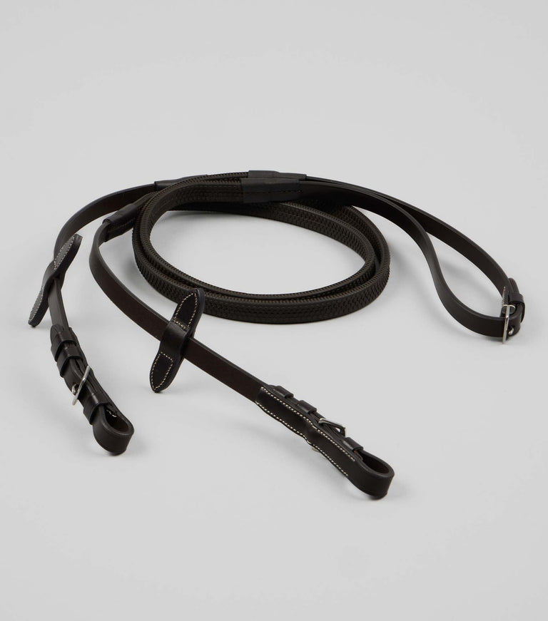 Premier Equine Cassano Rubber Grip Reins