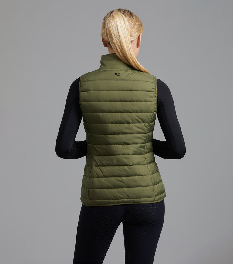 Premier Equine Dante Ladies Riding Vest / Gilet (Navy, Black or Olive)