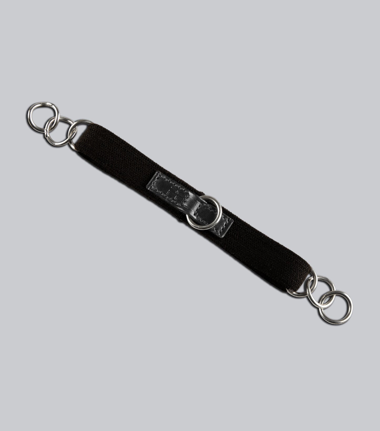 Decription:Elastic Curb Strap_Colour:Black_Position:1