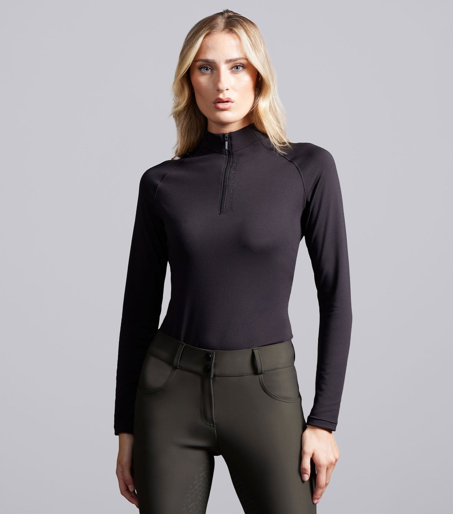Description:Elixir Long Sleeve Base Layer_Colour:Black_Position:1
