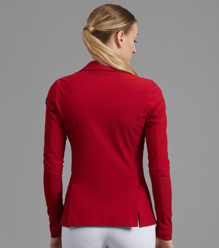 Premier Equine Evinco Ladies Competition Jacket (Red)