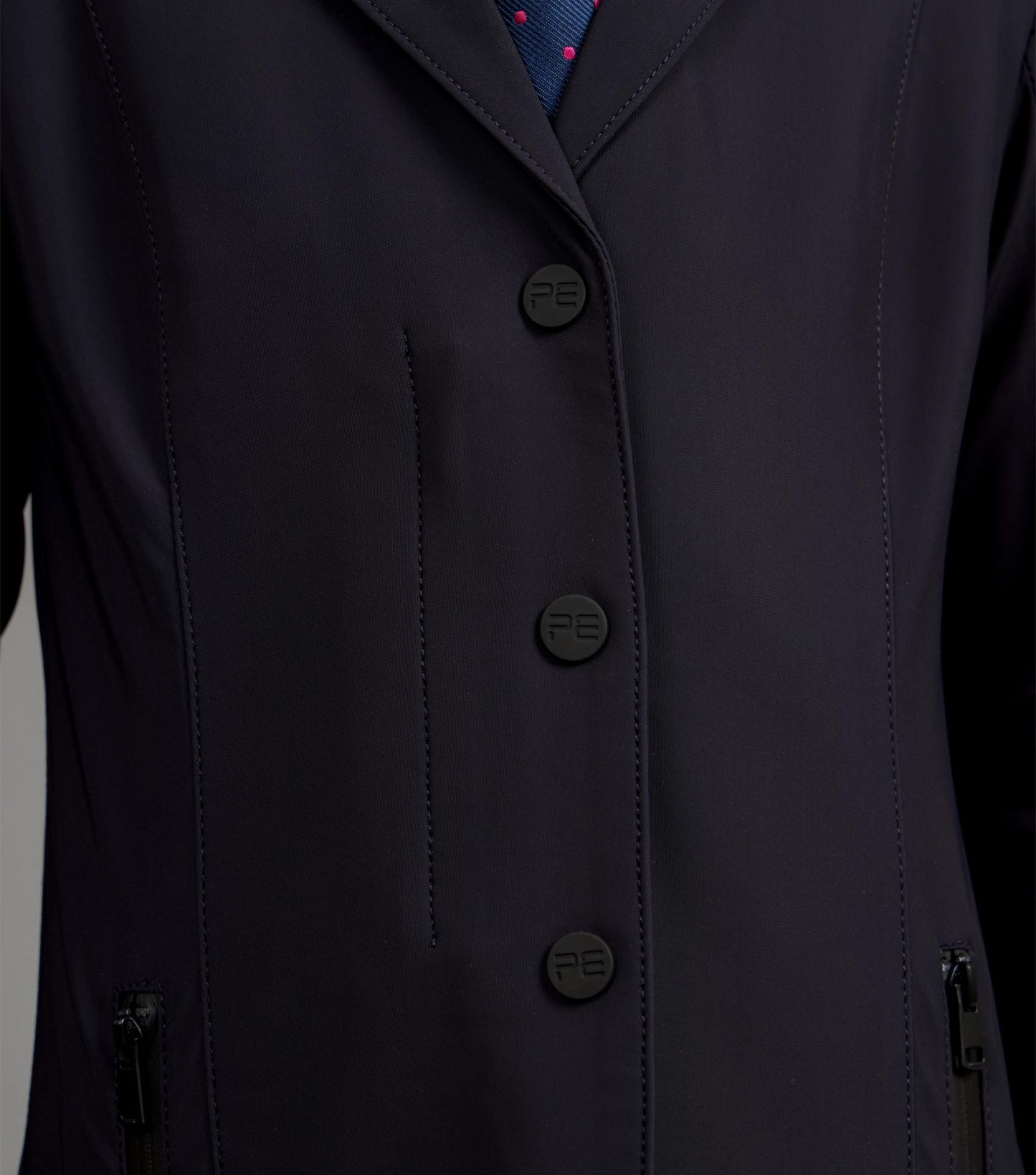 Description: Evinco Junior Competition Jacket_Colour:French Navy_Position:3