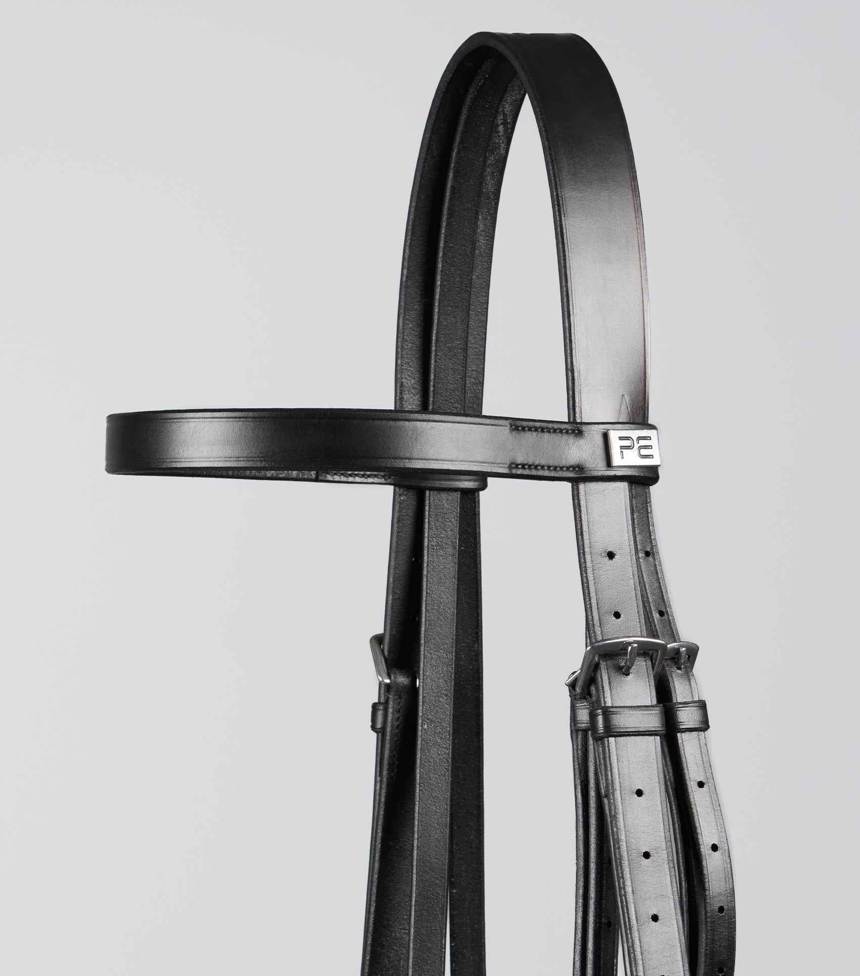 Description:Exercise Racing Bridle with Plain Cavesson Noseband_Colour:Black_Position:3