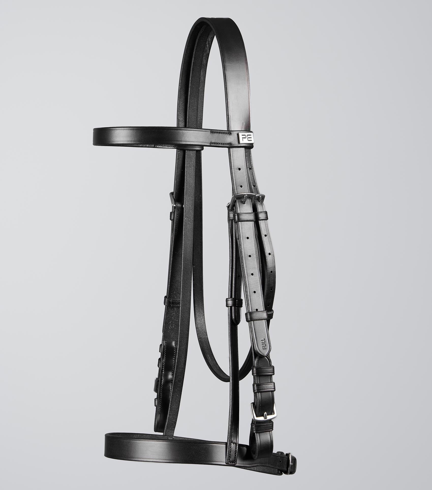 Description:Exercise Racing Bridle with Plain Cavesson Noseband_Colour:Black_Position:6