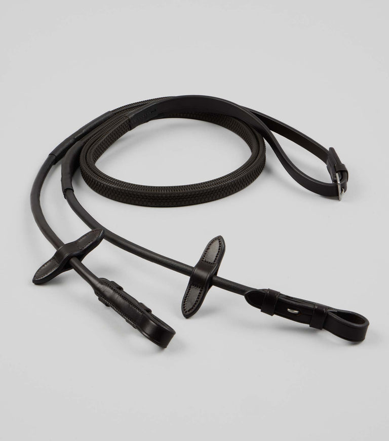 Premier Equine Finetti Rolled Leather Reins