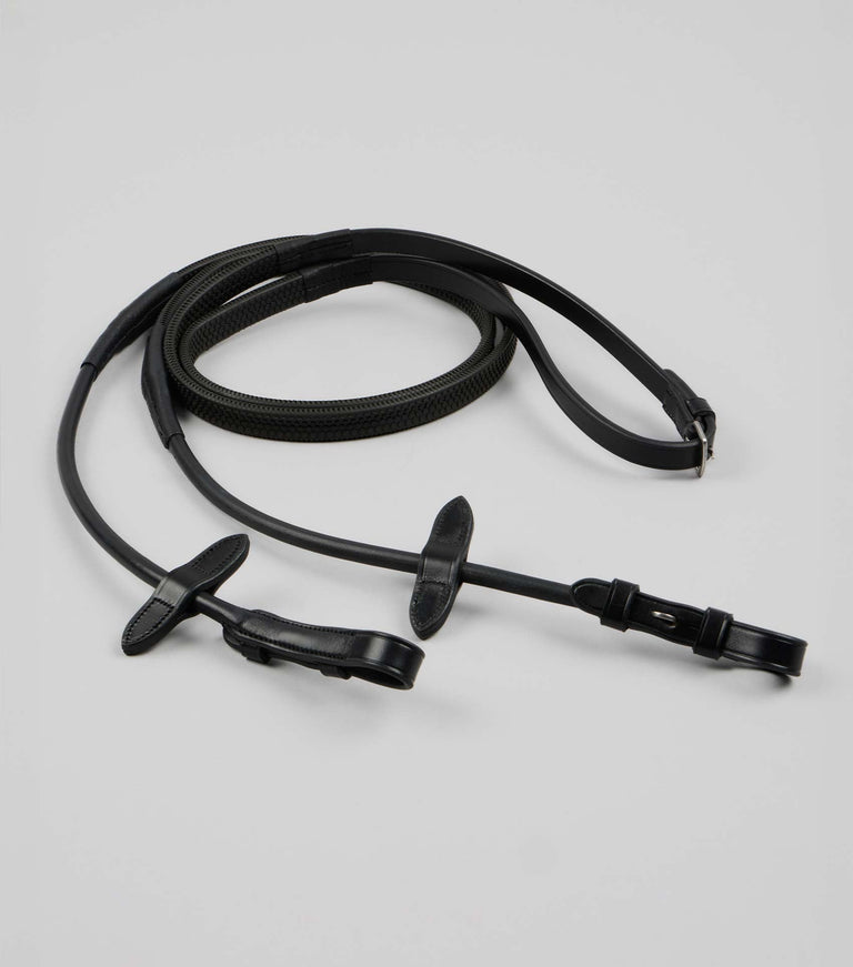 Premier Equine Finetti Rolled Leather Reins