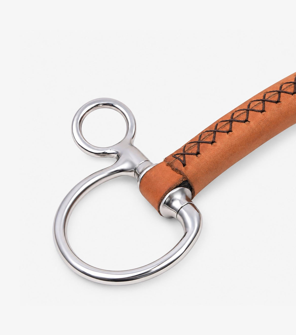 Premier Equine Full Leather Hanging Cheek with Straight Bar