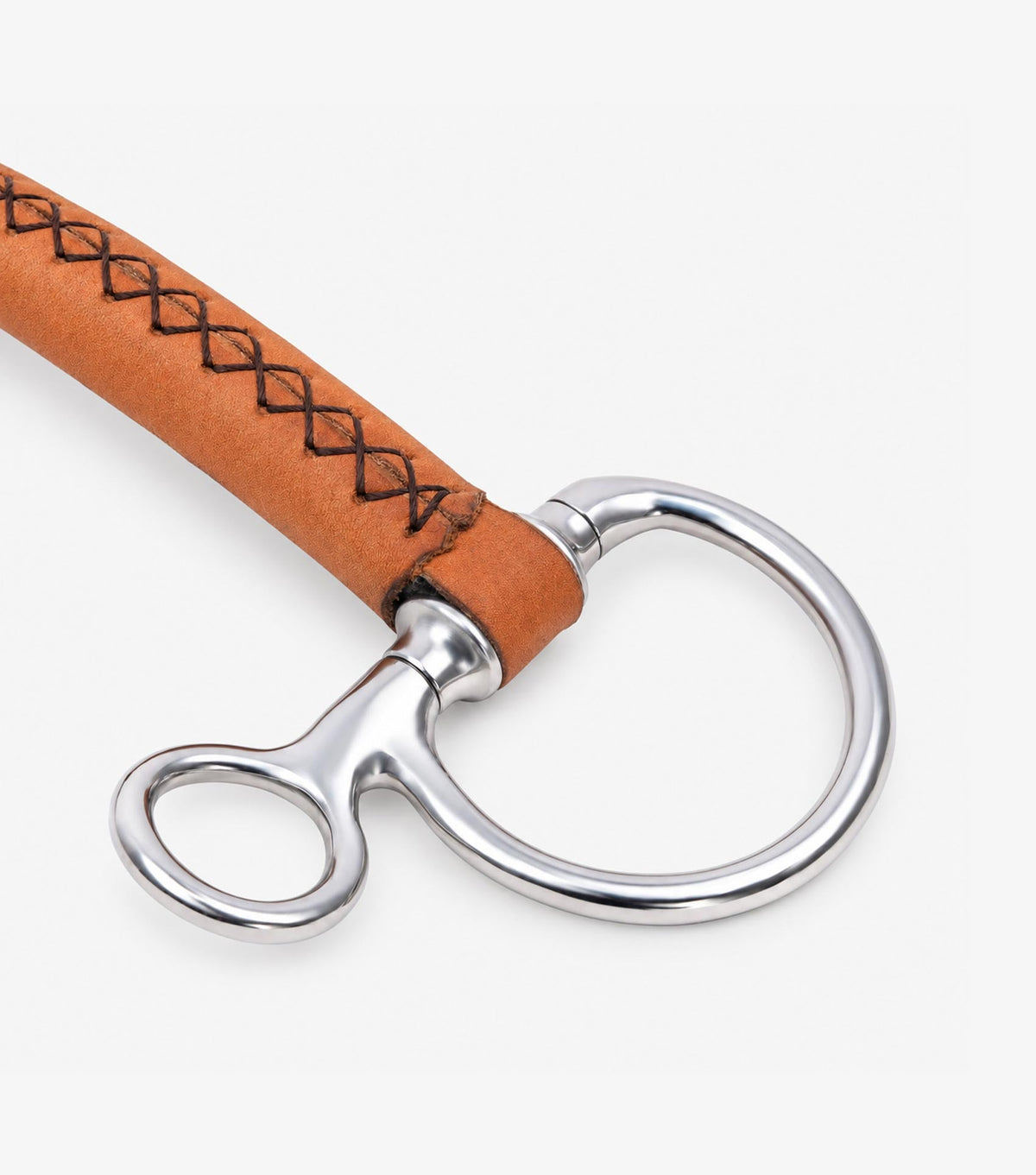 Premier Equine Full Leather Hanging Cheek with Straight Bar
