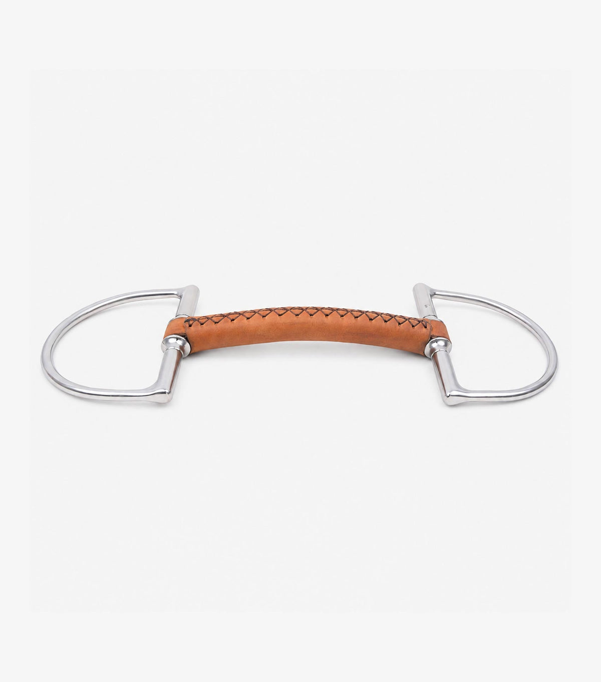 Premier Equine Full Leather Hunter D-Ring with Straight Bar