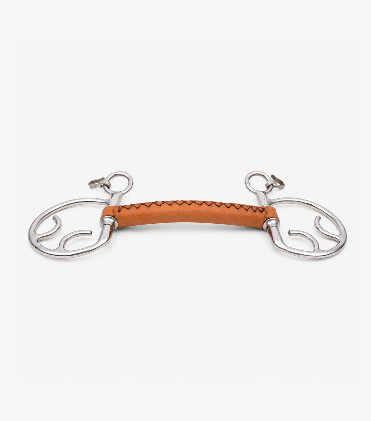 Premier Equine Full Leather Kimblewick with Straight Bar