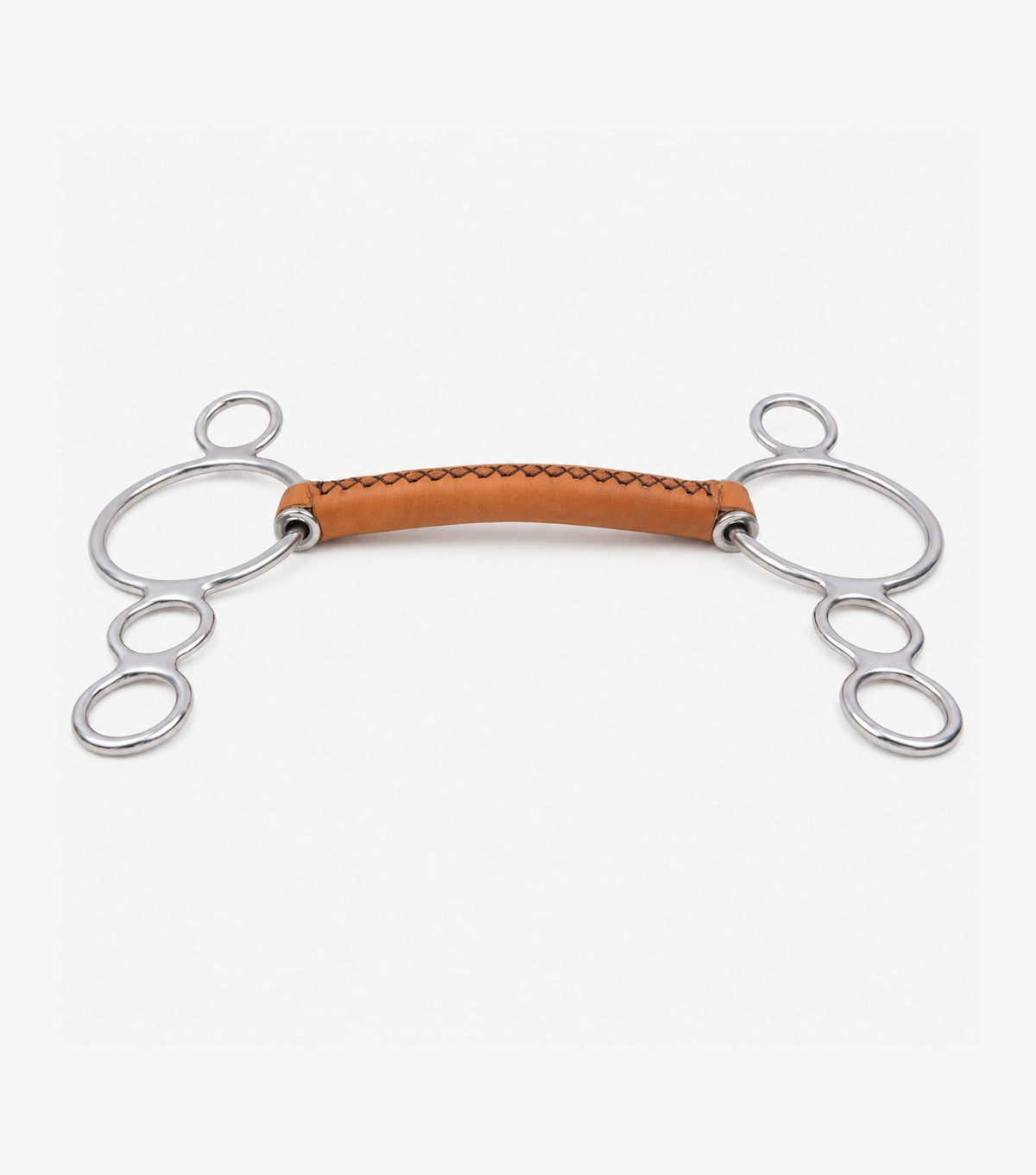 Premier Equine Full Leather Three Ring Elevator with Straight Bar