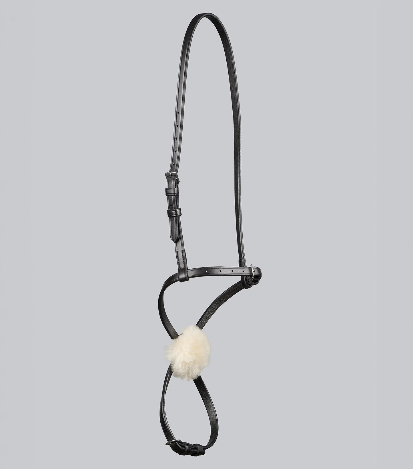 Description:Grackle Noseband for Racing_Colour:Black_Position:2