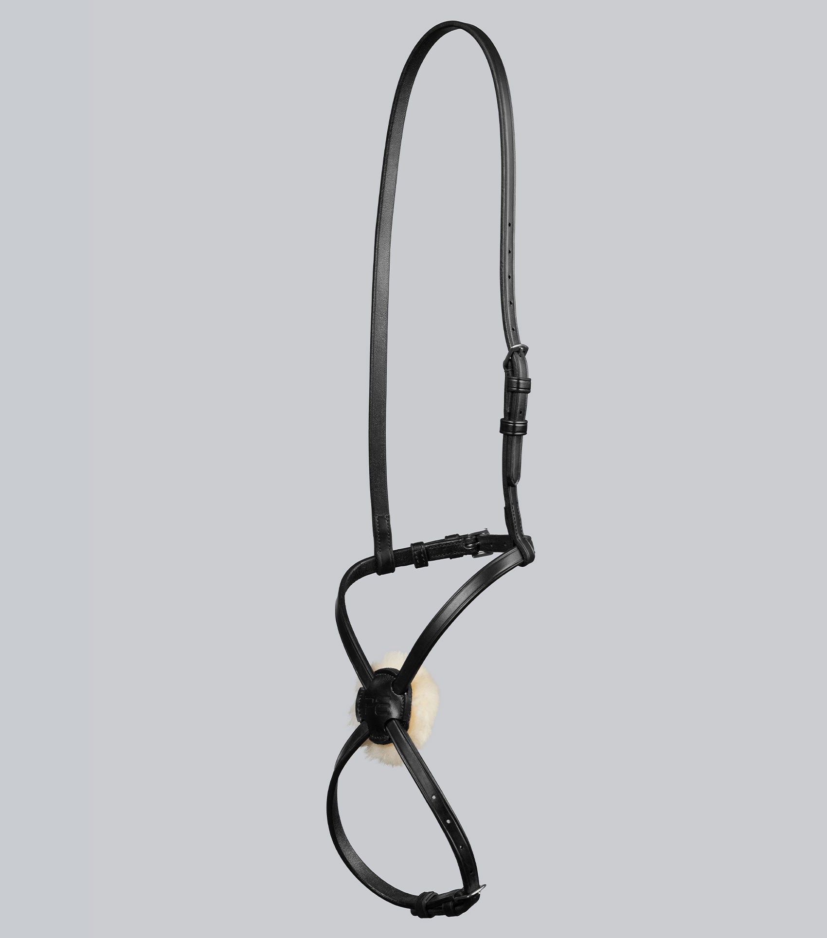 Description:Grackle Noseband for Racing_Colour:Black_Position:1