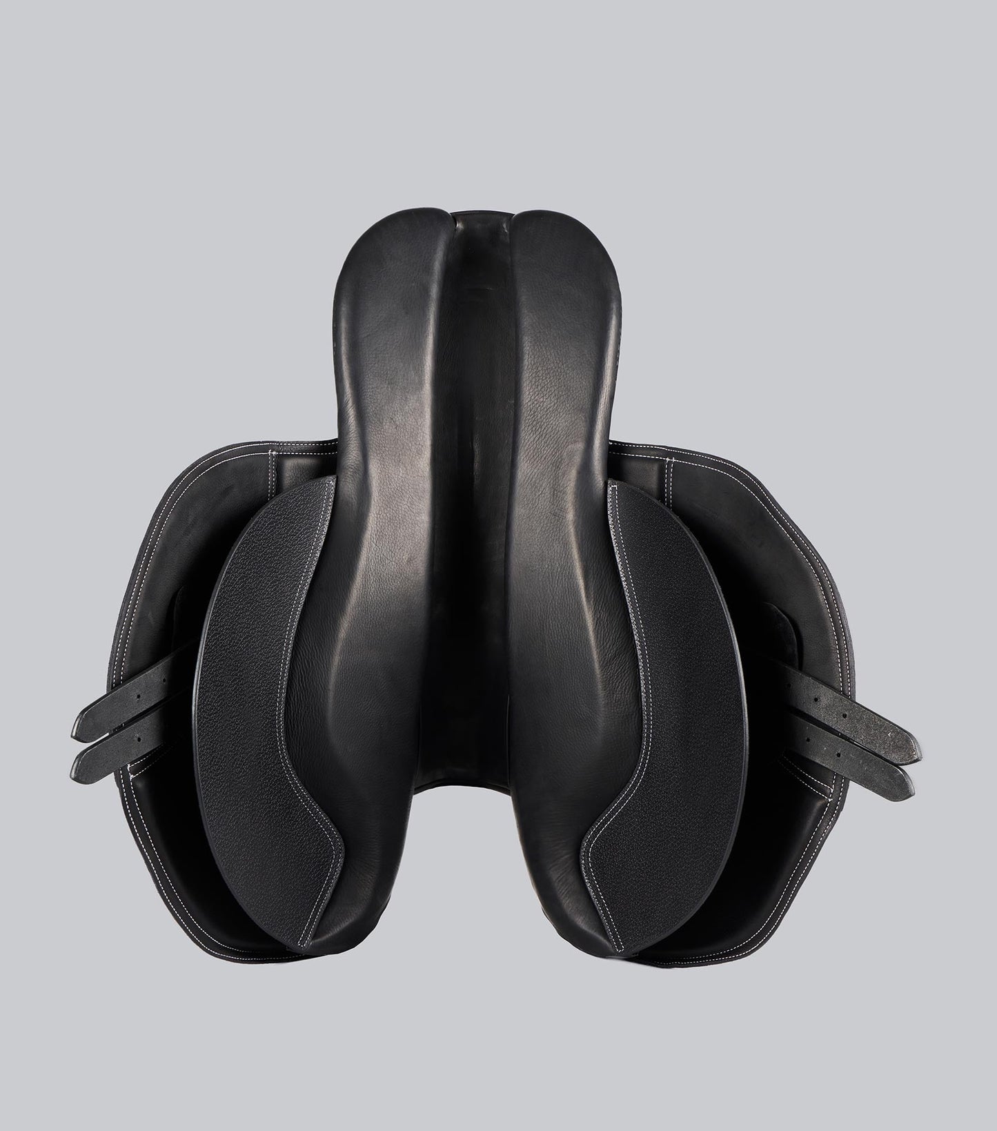 Description:Leather Exercise Racing Saddle Full Tree_Colour:Black_Position:6
