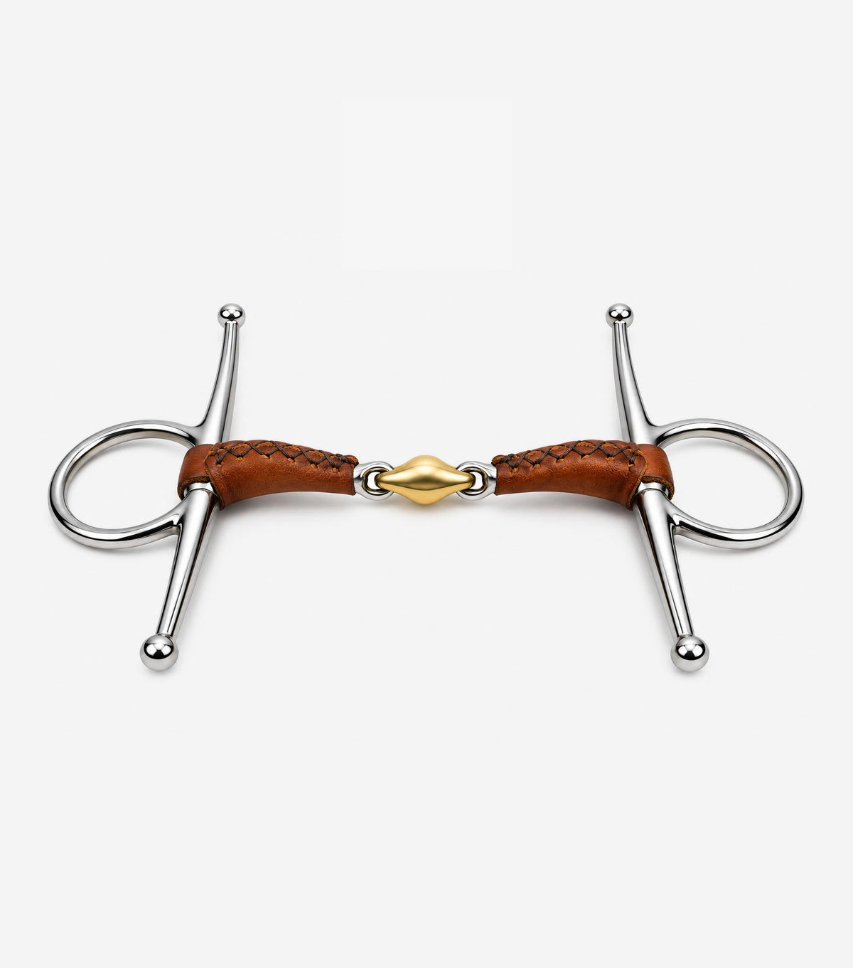 Premier Equine Leather Mouth Full Cheek with Aurion Lozenge