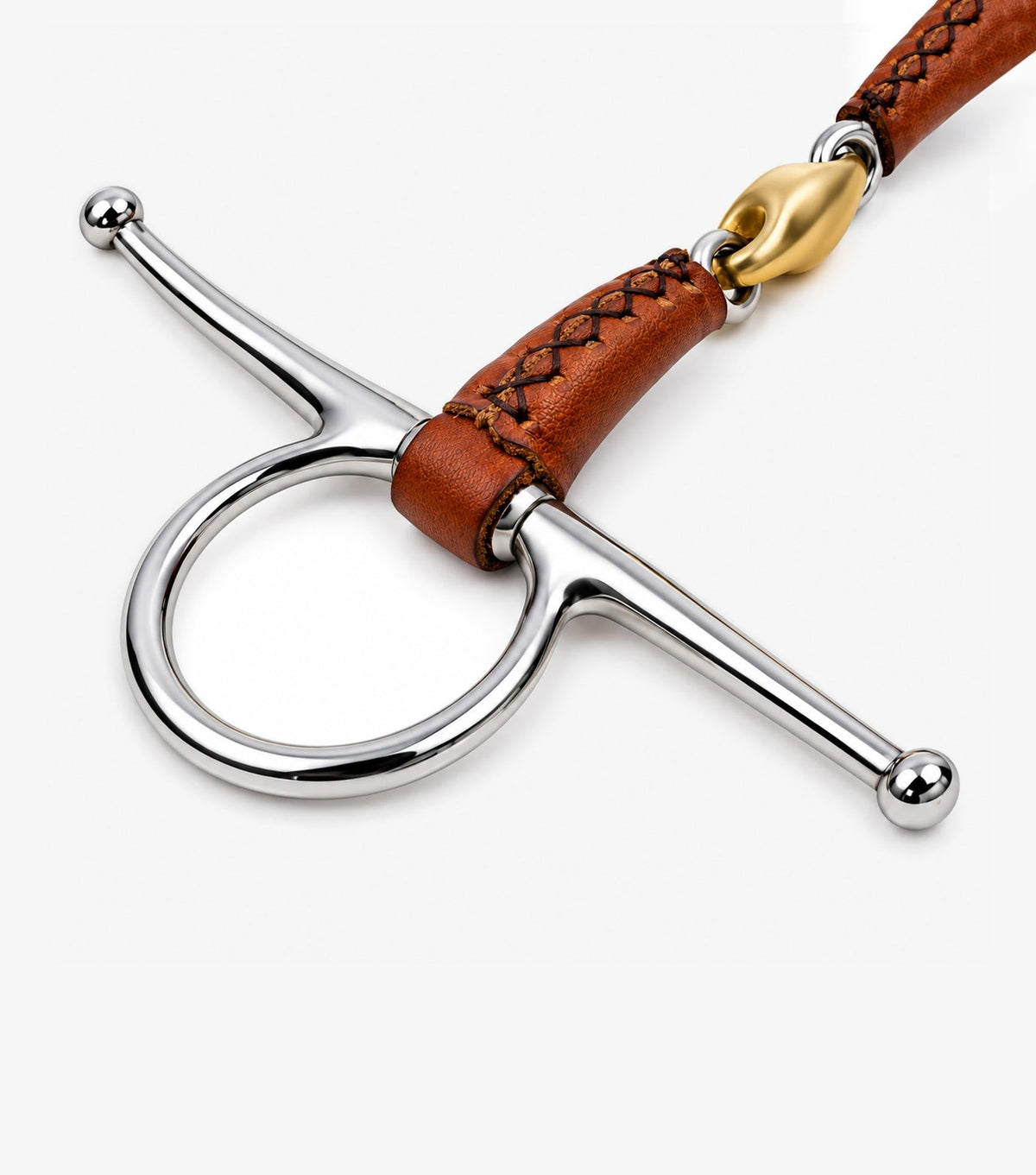 Premier Equine Leather Mouth Full Cheek with Aurion Lozenge