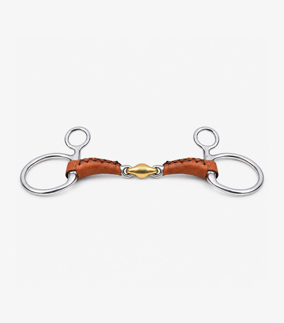 Premier Equine Leather Mouth Hanging Cheek with Aurion Lozenge