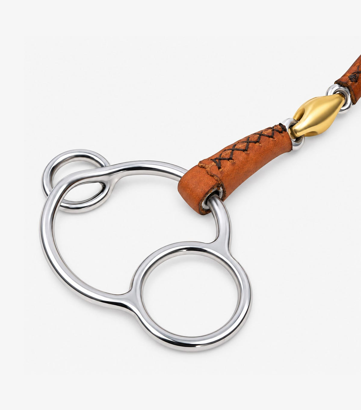 Premier Equine Leather Mouth Universal Gag with Aurion Lozenge